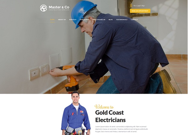electricians website gold coast